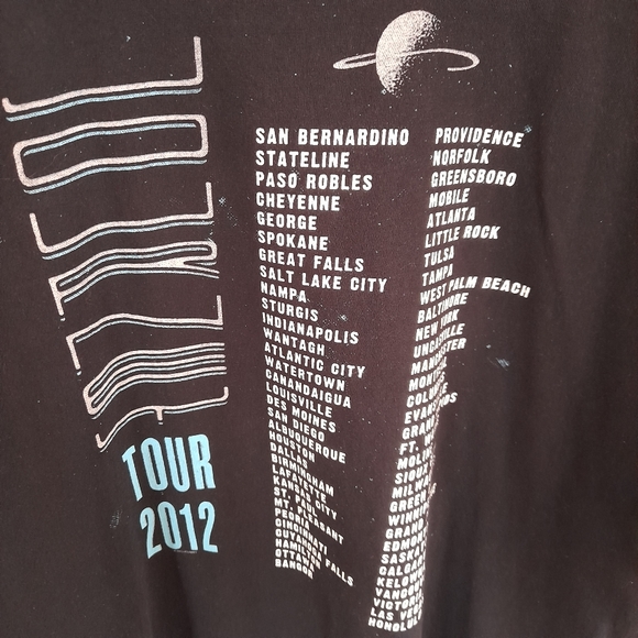 Journey 2012 American Tour Band T-Shirt Size XL - Picture 5 of 5